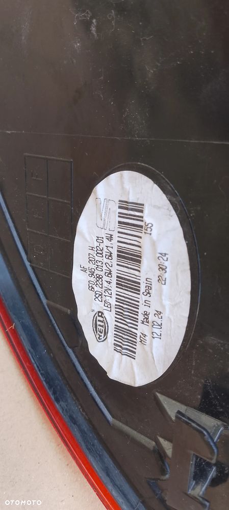 SEAT IBIZA V 5 6F0 FR 6F0945207H LAMPA TYŁ TYLNA LED - 8