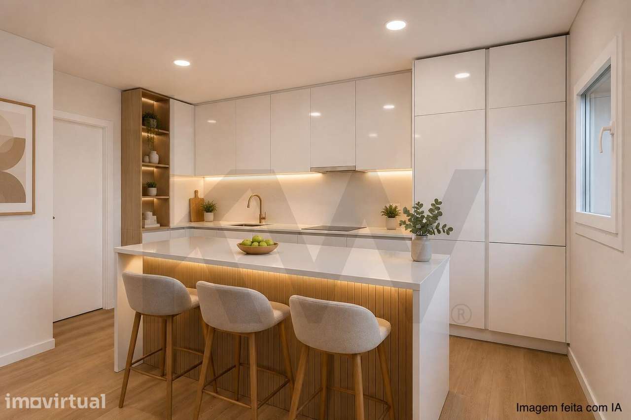 T2 Novo com Suíte, Open Space e 2 Lugares de Garagens | Casas do Lago, - Grande imagem: 4/21