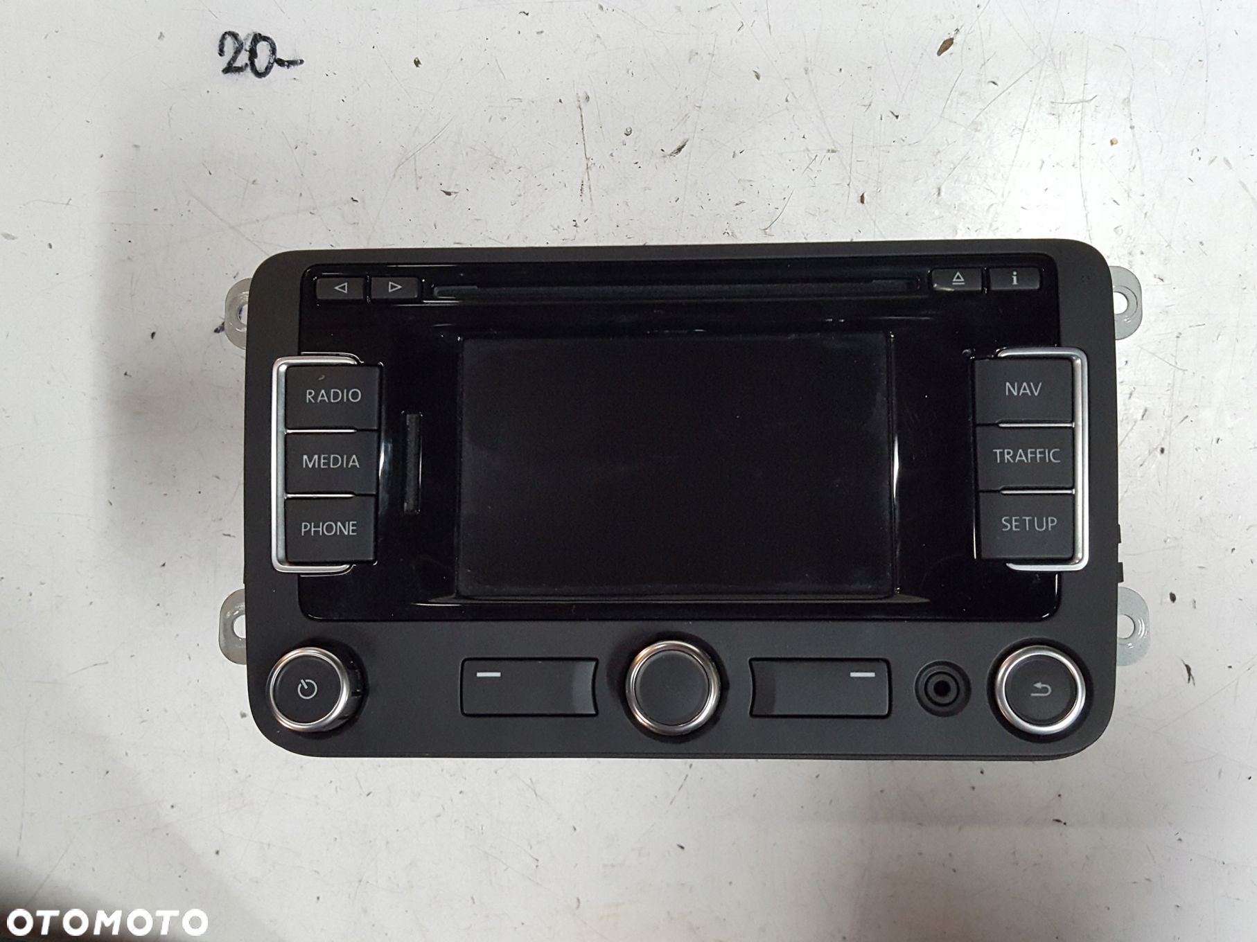 VW PASSAT B7 10-14r NAWIGACJA RADIO CD 3C8035279B - 1