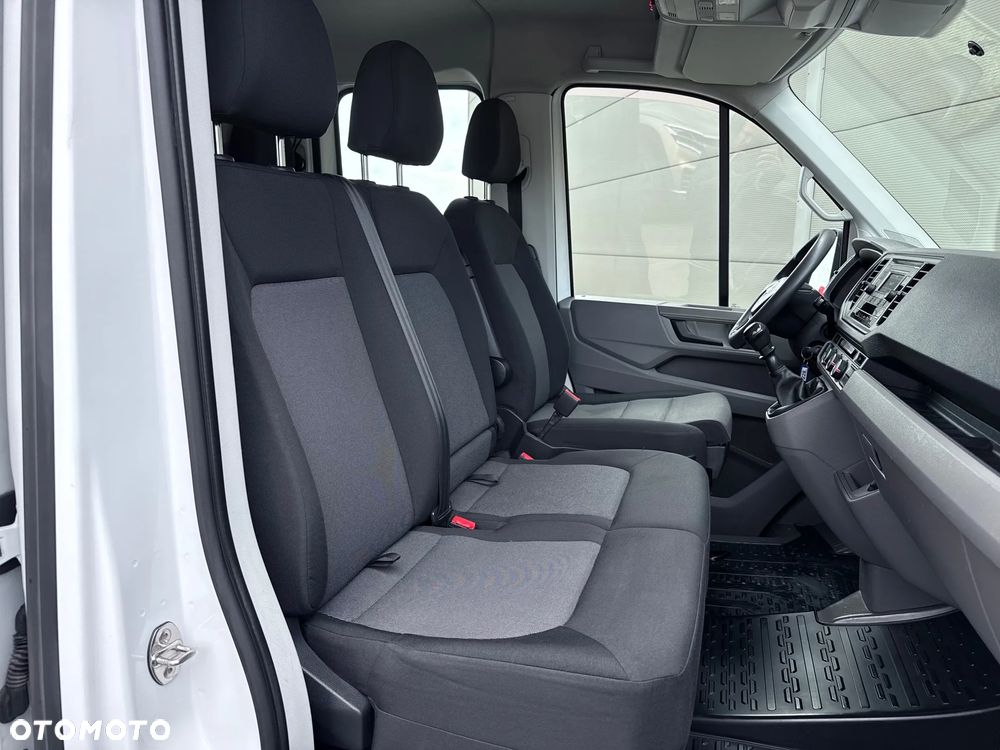 Volkswagen Crafter Doka Brygadówka 7-miejsc + Skrzynia 3.5m, Salon PL, Jeden Właściciel - 13