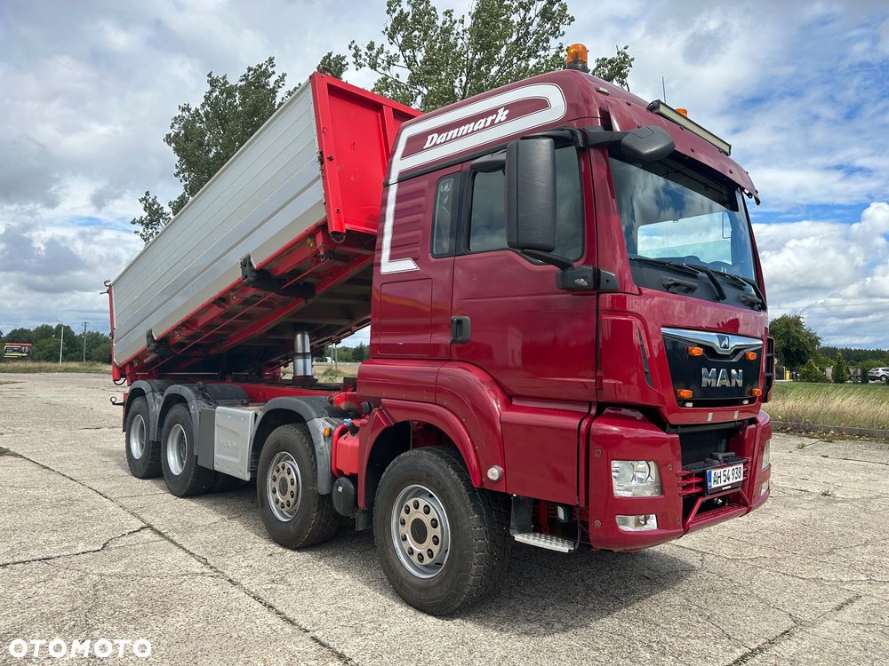 MAN TGS 35.500 8X4 WYWROTKA -2XHYDROBURTY - 1