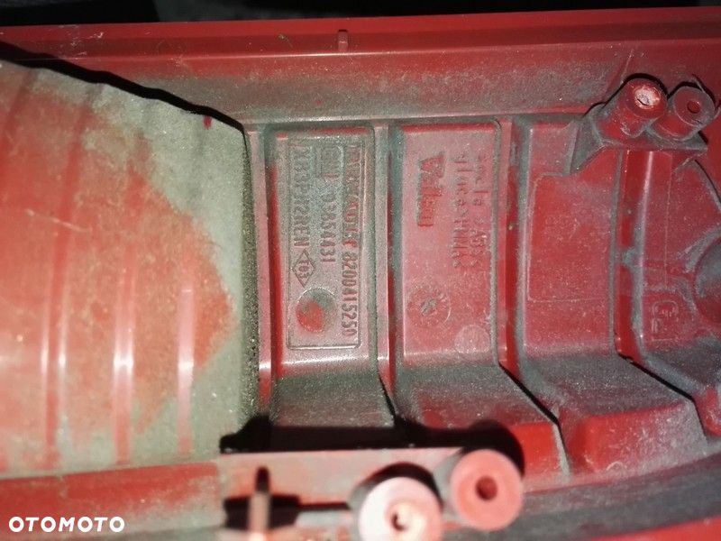 obudowa lampy tył trafic vivaro primastar 07+ - 13