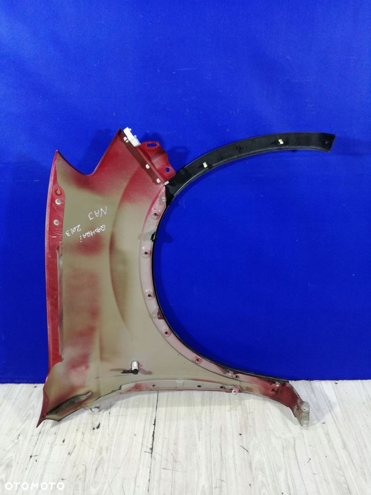 nissan qashqai j10 lift 10/14 błotnik lewy przód ślizg listwa naj - 4