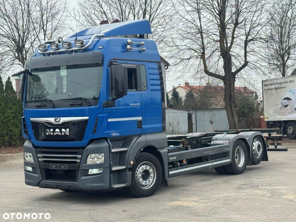 MAN 26.470 6x2 BDF RAMA DO ZABUDOWY. - 6