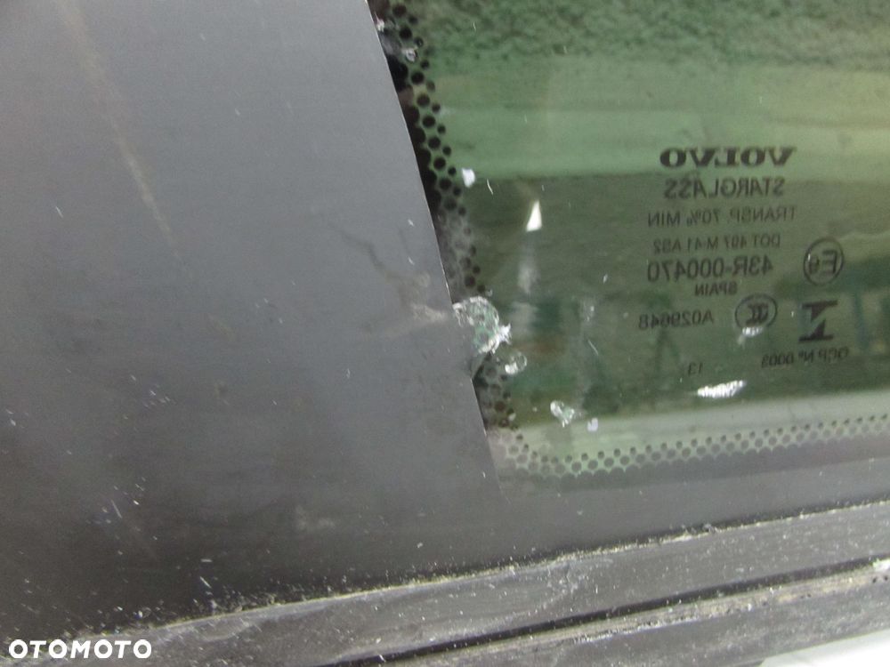 VOLVO XC90 LIFT 02-14 SZYBA BOCZNA TYL CIEMNA KAROSERYJNA PRAWA 13R - 7