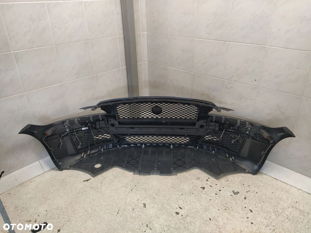 JAGUAR XF X260 ZDERZAK PRZÓD PRZEDNI KOMPLETNY 4XPDC SPRYSKIWACZE GRILL ATRAPA CHŁODNICY ZNACZEK ORYGINAŁ - 9