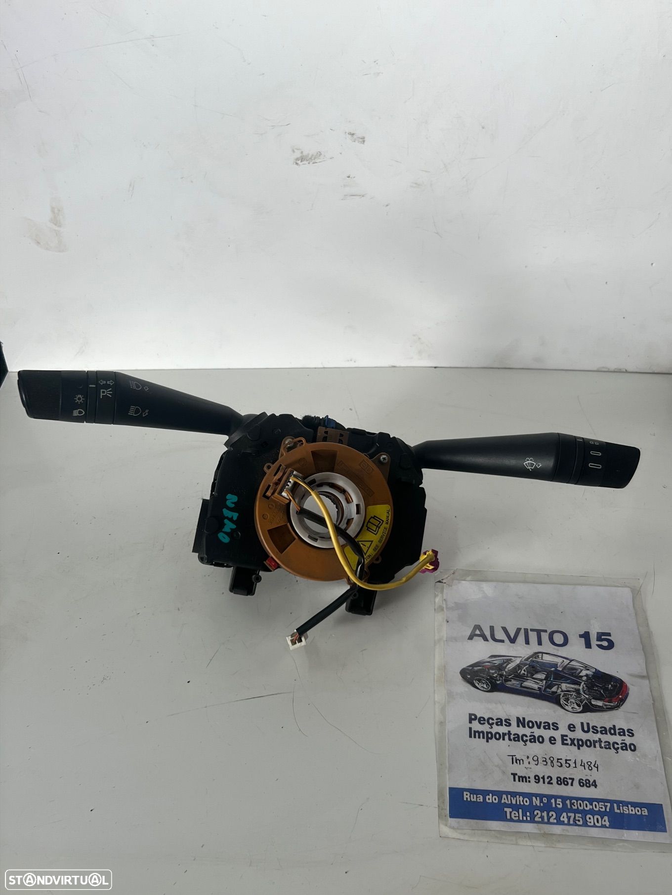Manete comutador piscas e luzes Citroen Nemo Peugeot bipper Fiat cubo - 1