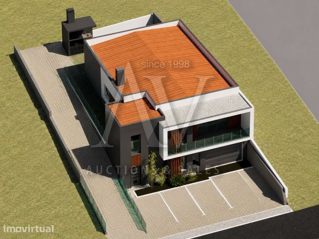 Moradia T3 com cave ampla em lote de 918 m² - Grande imagem: 4/18