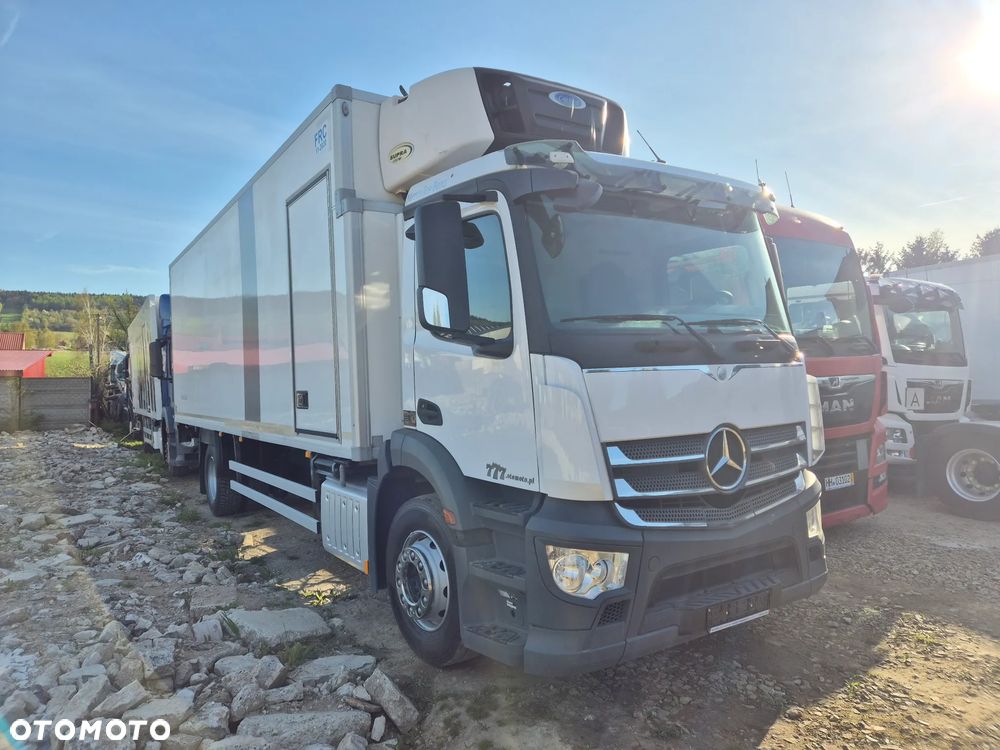 Mercedes-Benz Antos 1824 CARRIER SUPRA 1150 DRZWI + winda i drzwi boczne opony 100% Good Year  / 7.7m / z Holandii / KLIMA LEKKI / Axor man Tgm T1000-R THERMO King - 6