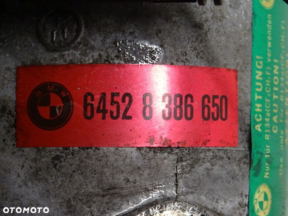 BMW E46 LIFT KOMBI 2.0D SPRĘŻARKA KLIMATYZACJI 64528386650 - 5
