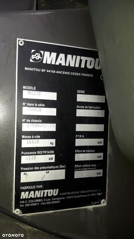 Manitou 2150 MRT - 19