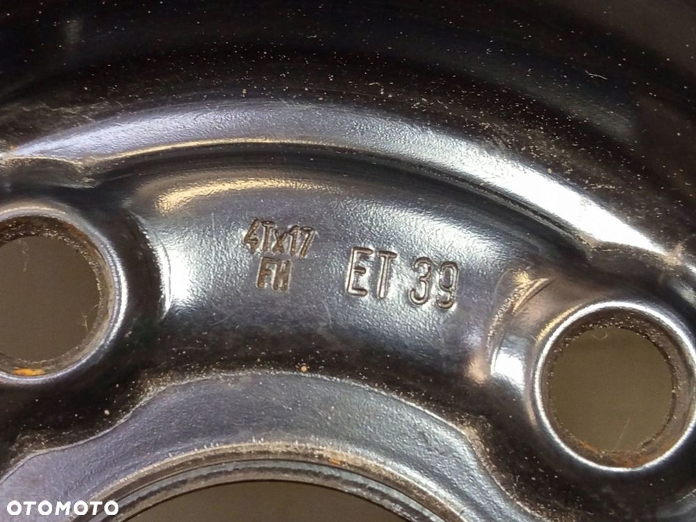 KOŁO DOJAZDOWE TOYOTA AURIS I 1 4JX17 ET39 5X114.3 125/70R17 2170602 - 4