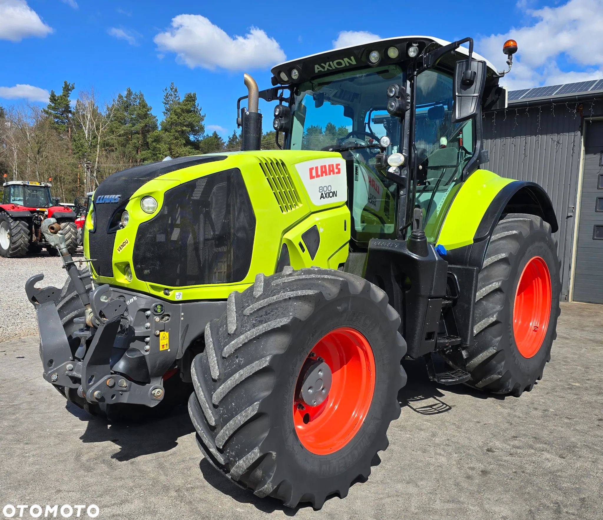 Claas Axion 800 CEBIS - 1