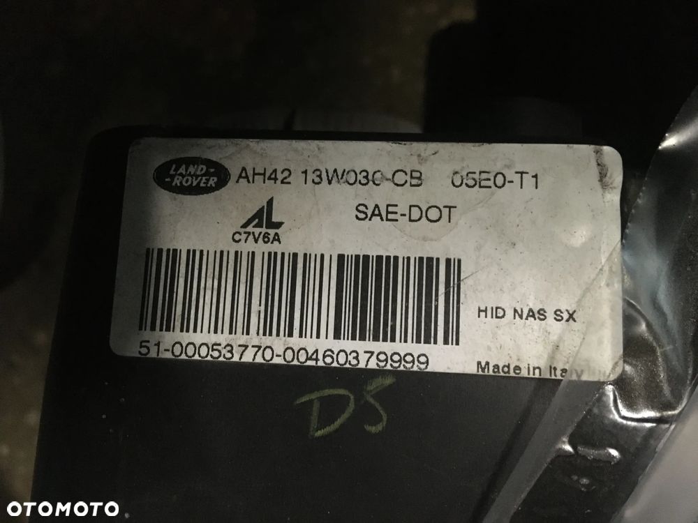 Lampa przednia lewa XENON EUROPA LHD AH32-13W030 Range Rover Sport L320 2009-13 - 3