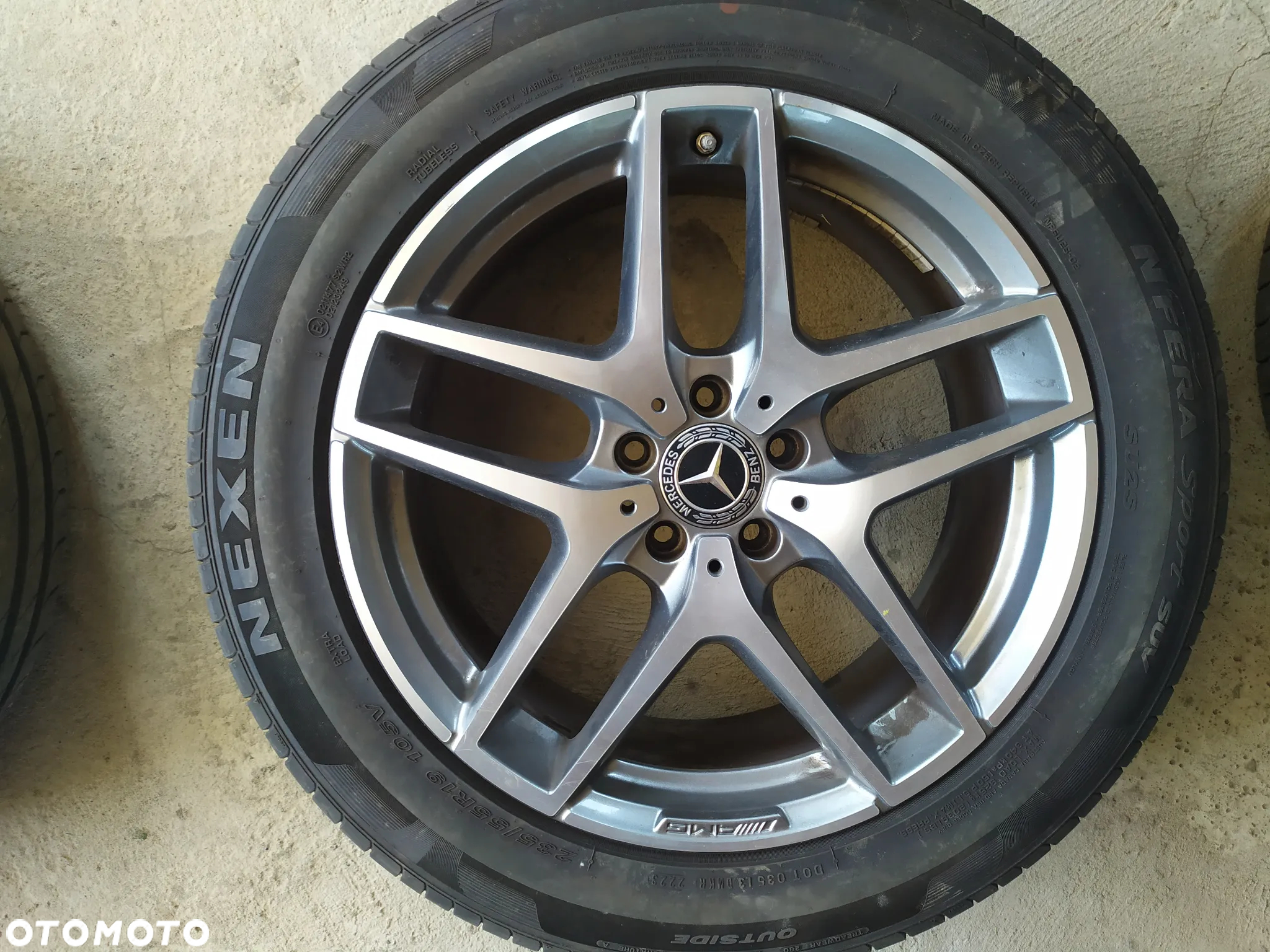 Oryginalne koła AMG z oponami R19 - 4