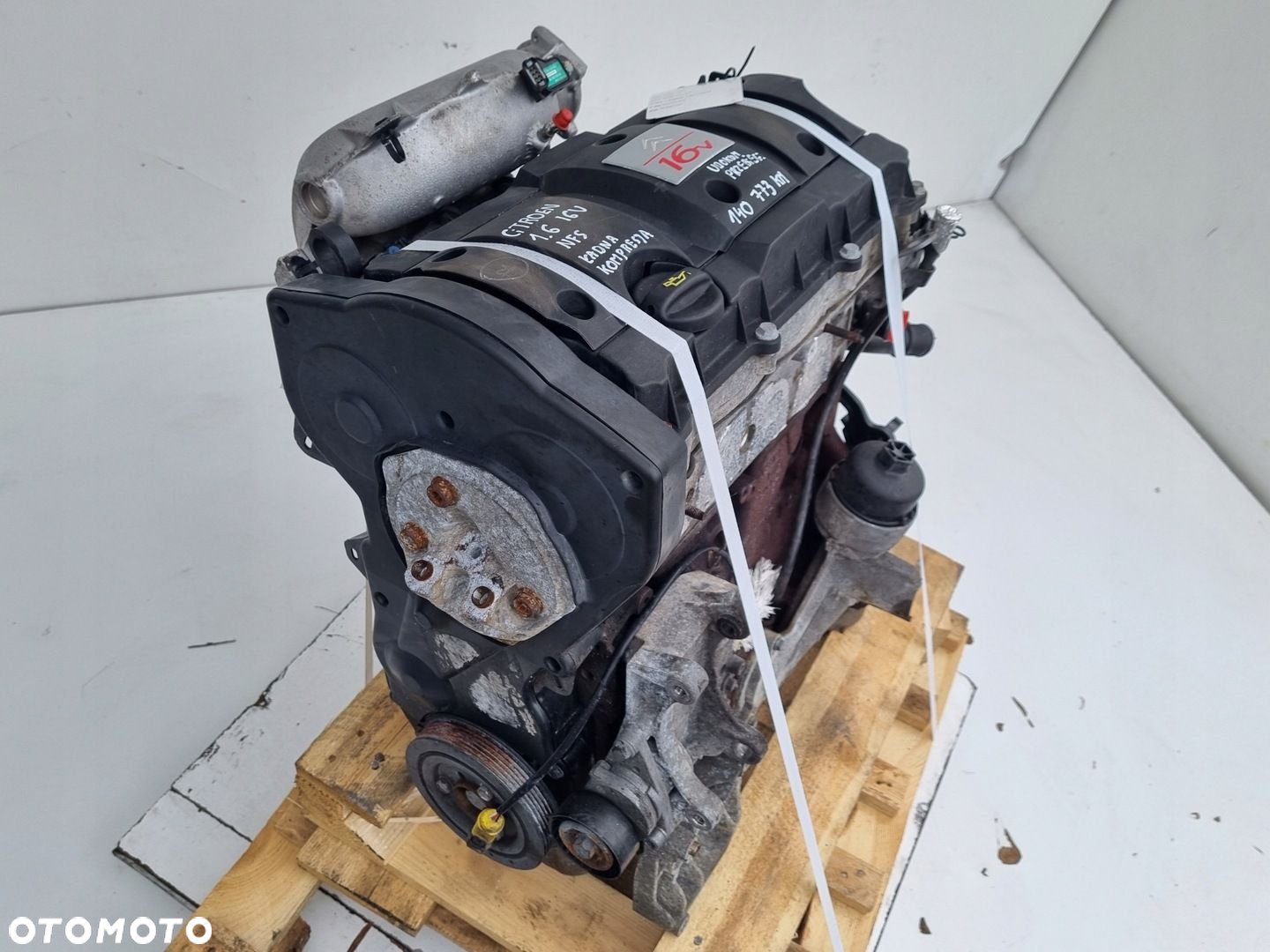 SILNIK KOMPLET Citroen C2 1.6 16V VTS 122KM udokumentowane 148tyś NFS - 9