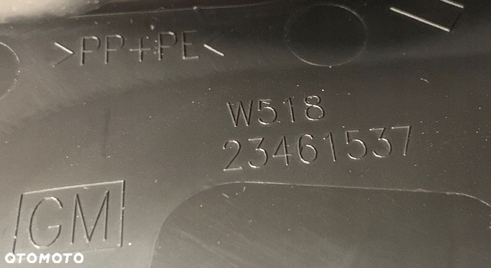 U9 CHEVROLET CAMARO VI 16- PODŁOKIETNIK TUNEL ŚRODKOWY 23461537 - 9