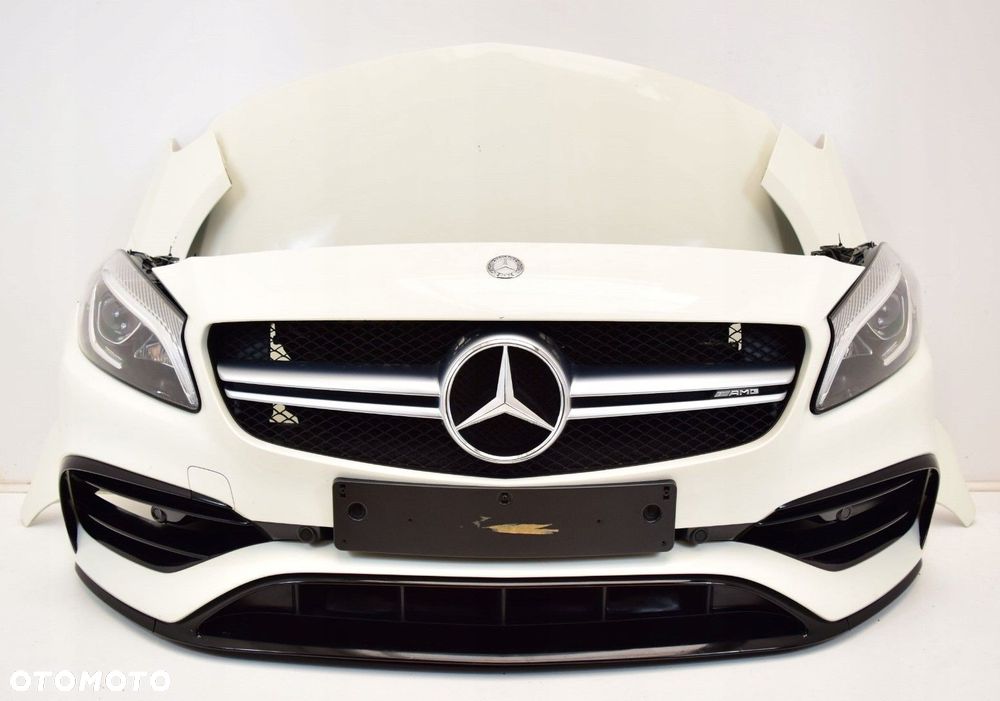 MERCEDES W176 A45 AMG LIFT PRZÓD ZDERZAK PAS LAMPY MASKA - 1