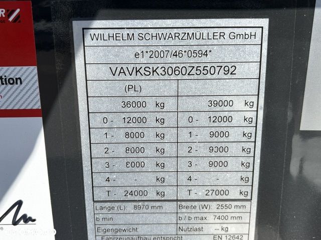 Schwarzmuller WYWROTKA STALOWA 24m3 - 13