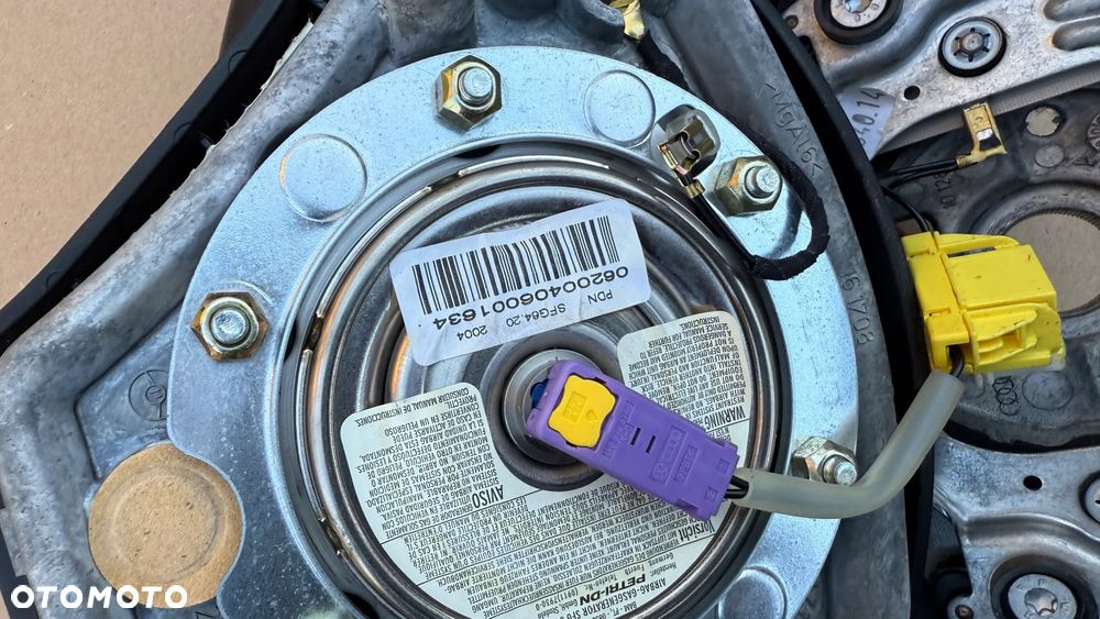 Kierownica Skórzana Audi A3 8P airbag poduszka - 4