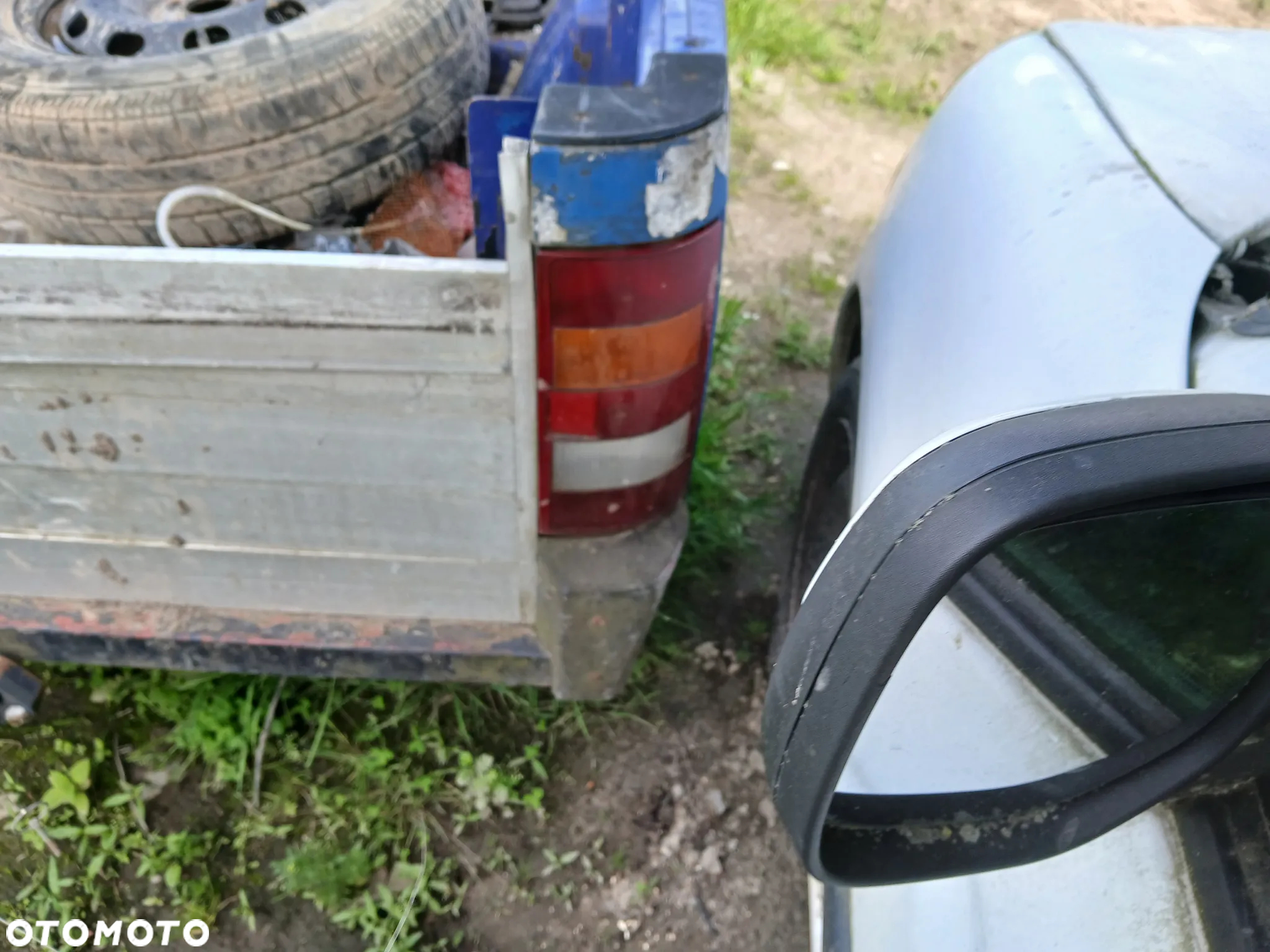 skoda favorit pickup kolor nieczytelny maska pokrywa silnika klapa bagażnika zderzak lampa reflektor - 6