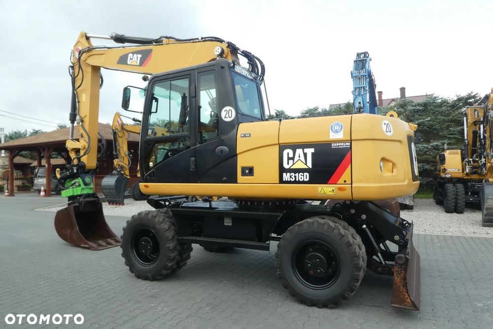 Caterpillar M 316D ROTOTILIT MS 10