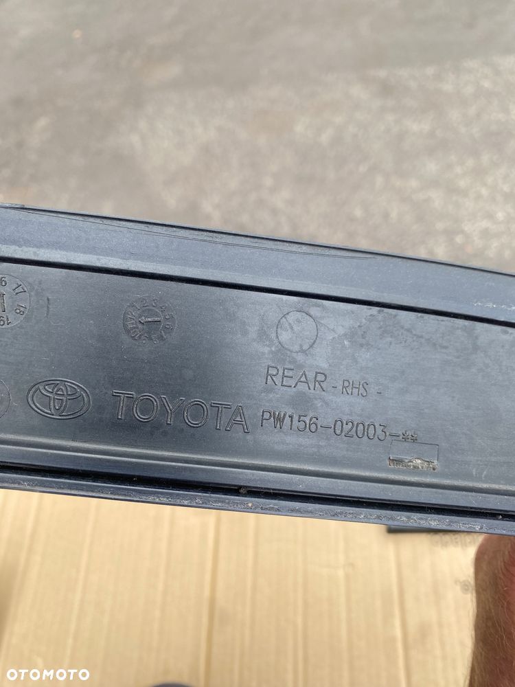 TOYOTA AURIS 2 II ORYGINALNA LISTWA DRZWI LEWY PRZÓD TYŁ LEWYCH TYLNYCH I PRZEDNICH LEWA PRZEDNIA TYLNA PRAWY PRZÓD TYŁ NA DRZWI LEWE PRZEDNIE TYLNE LISTWY PW156-02001  PW156-02003 Wwa - 4
