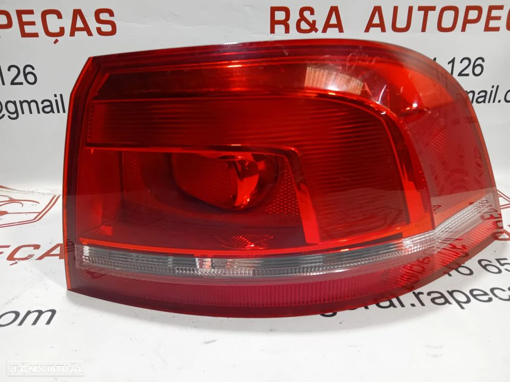 Farolins Trás Traseiro Esquerdo Passat B7 Avant Original - 14