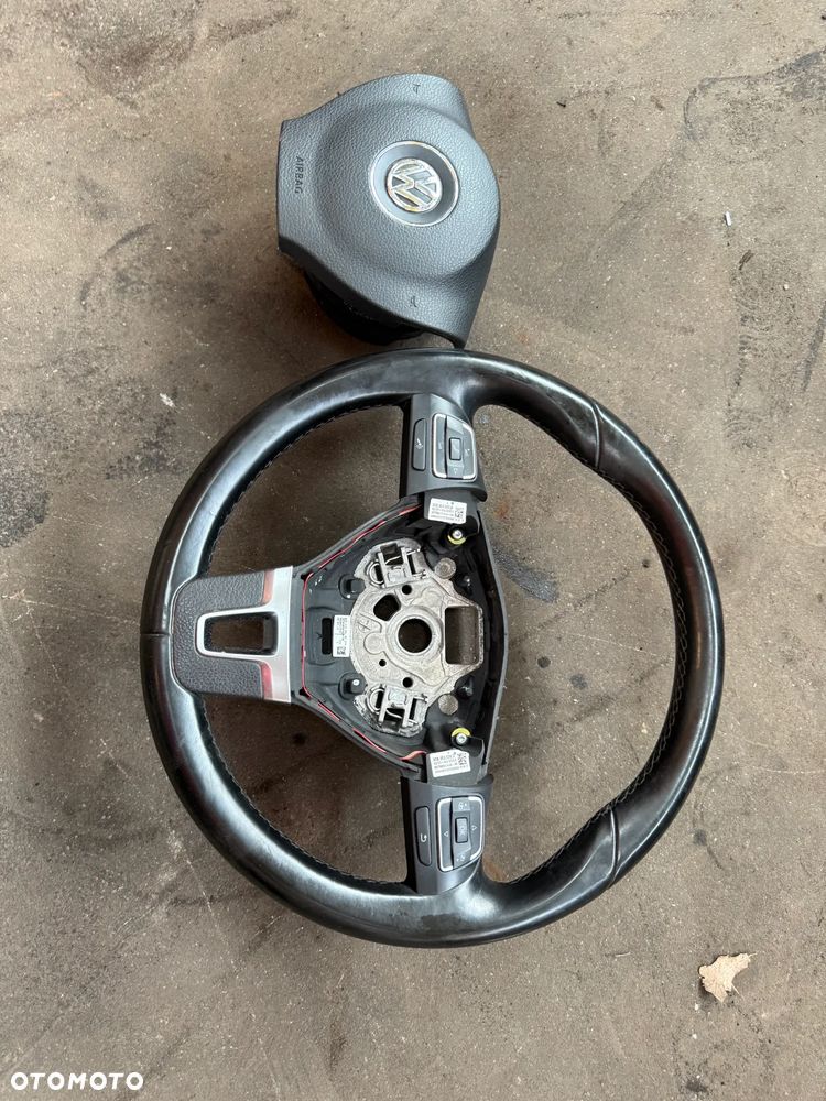 VW GOLF PASSAT KIEROWNICA MULTIFUNKCJA PODUSZKA 3C8419091BE 3C8880201K - 1