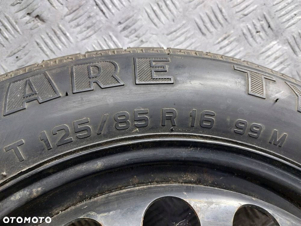 DOJAZDÓWKA 5X110 4Jx16 ET41 FI65,1 125/85R16 2004R PIRELLI SAAB 9-3 II - 4