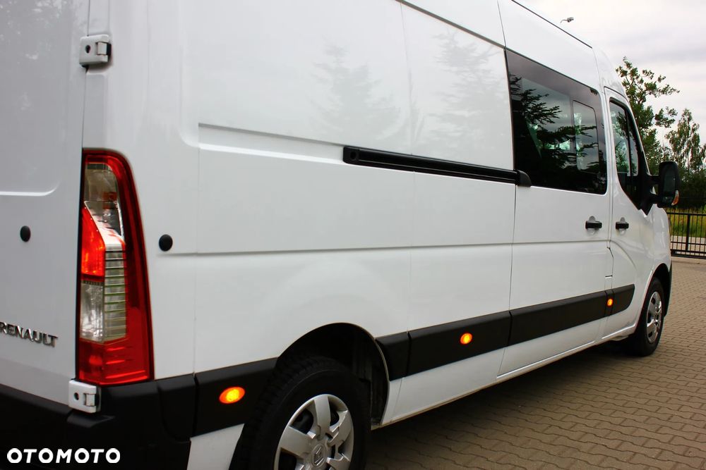 Renault Master 2.3 DCI 150KM BRYGADÓWKA 7 OSOBOWA +PAKA NAVIGACJA +KAMERA COFANIA  FV23% - 12