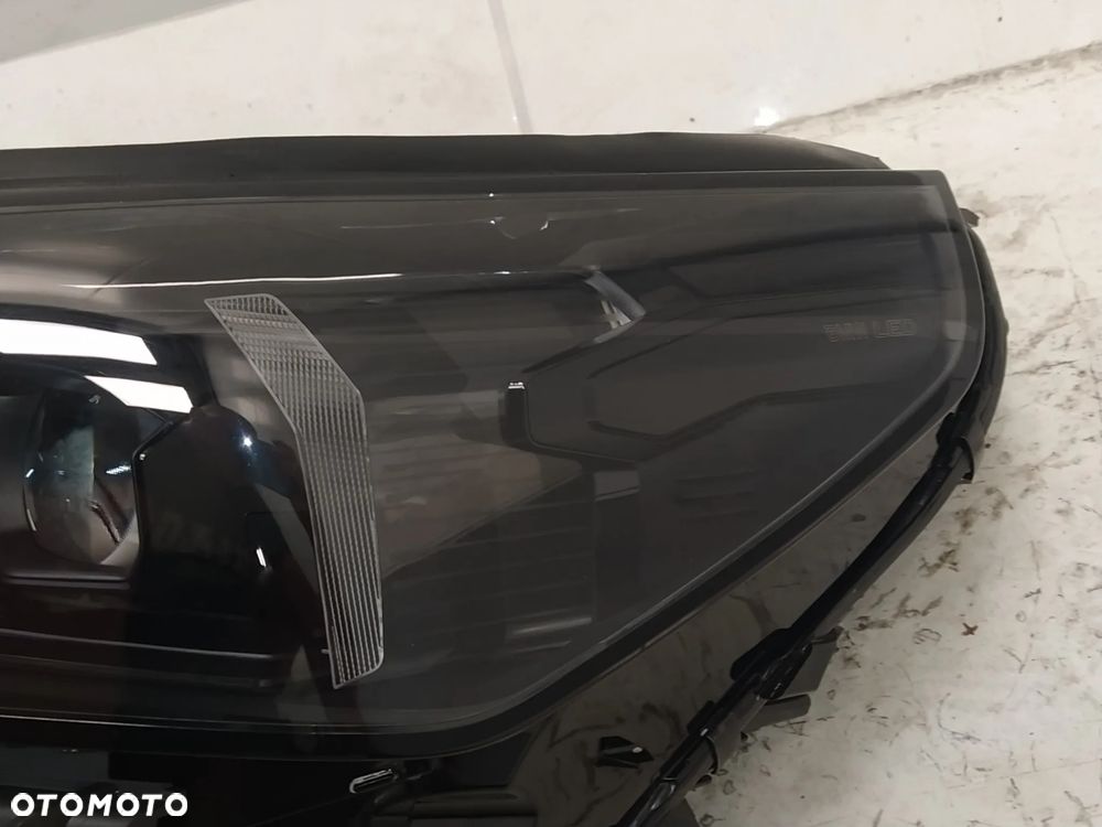 BMW 5 G60 G61 REFLEKTOR LAMPA PRZÓD PRZEDNIA LEWA FULL LED PRZETWORNICA KOMPLETNA BLACK ORYGINAŁ - 8