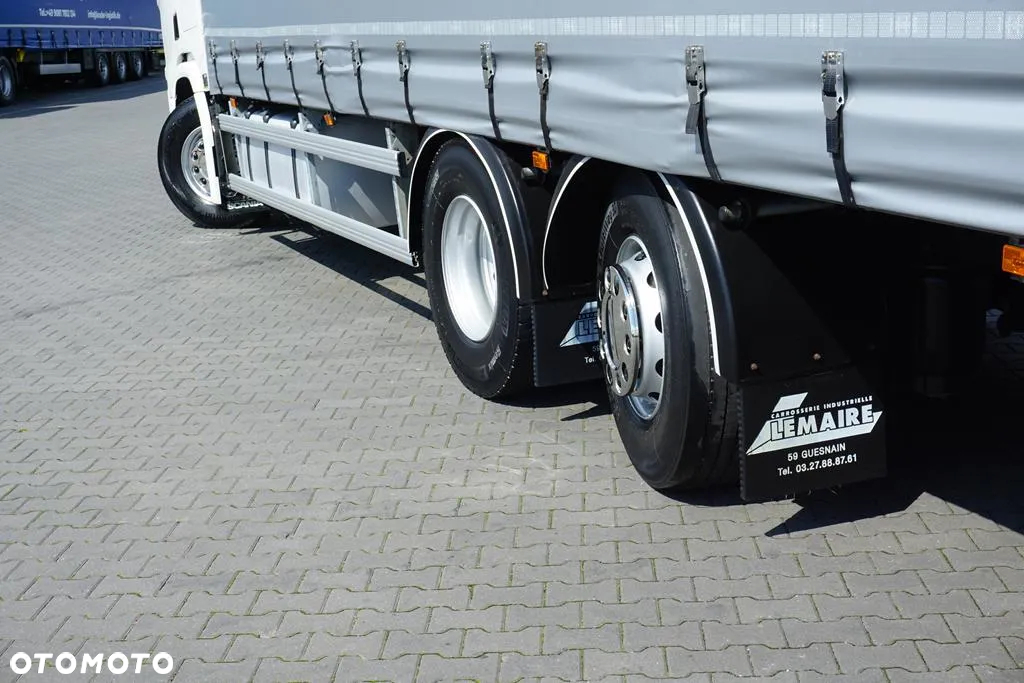 Scania R 410 / ACC / E 6  / FIRANKA + WINDA / DŁ. 9,5 M / 23 PALETY / RETARDER - 19