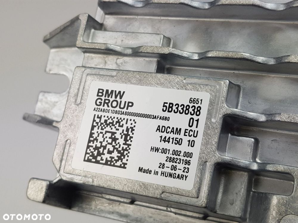 NOWY ORYGINALNY Sterownik Moduł kamery BMW X7 G07 G70 5B33838 - 7