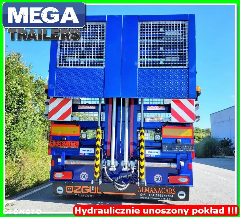 Inny Niska podłoga hydro pokład, rozsuwany 17,6 m, MEGA Trailers !!! - 17