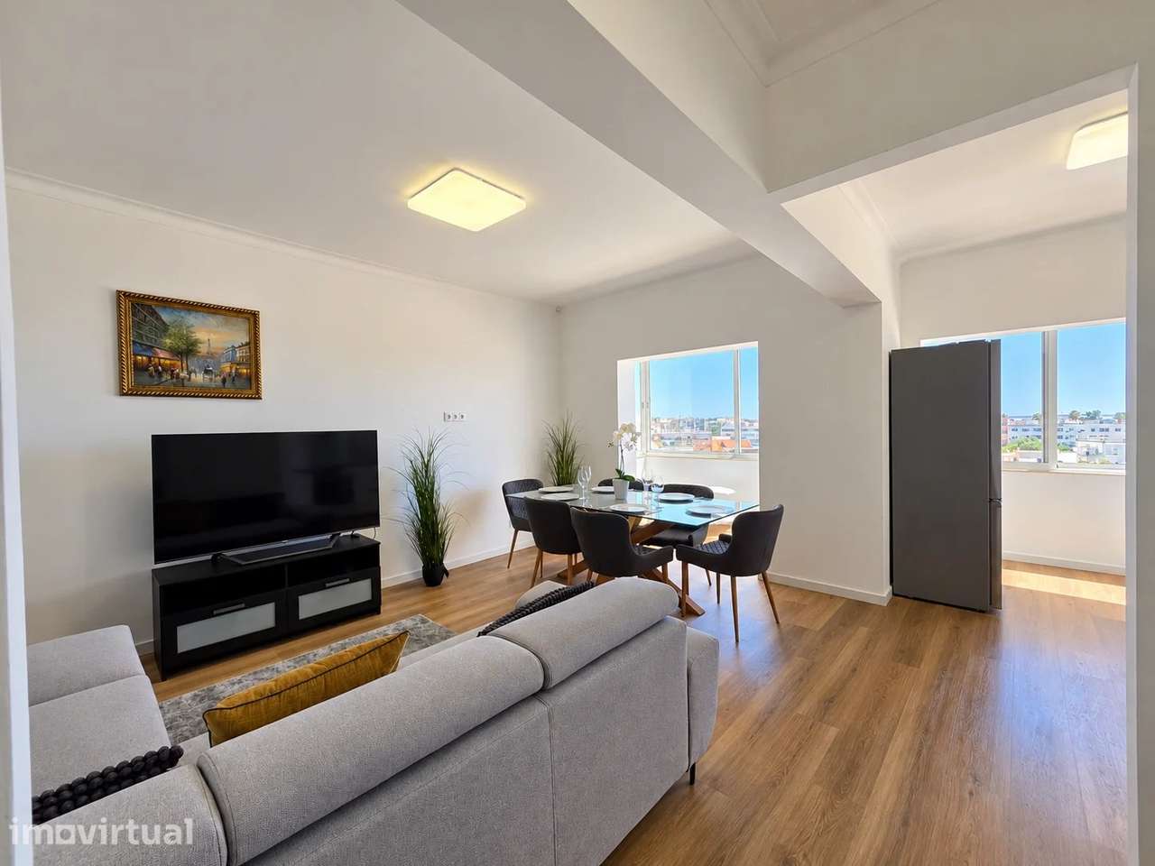 Apartamento T3 no Centro de Olhão | 5.º Andar com Elevador e Vista Des - Grande imagem: 2/20