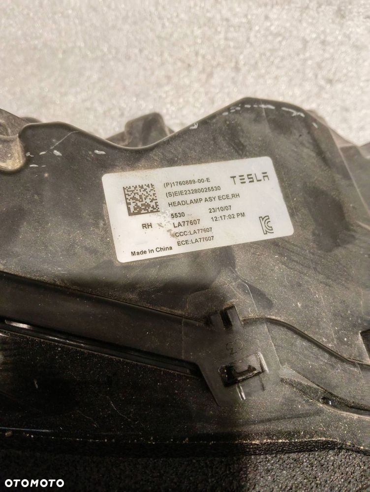 tesla model 3 highland full led przód strona prawa lampa 1760889-00-e - 4