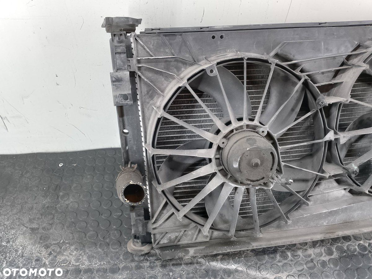 ZESTAW CHŁODNIC WODA KLIMA INTELCOOLER WENTYLATOR CHRYSLER SEBRING III - 5