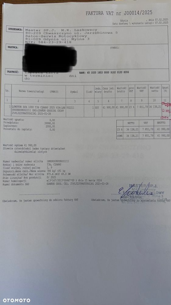 QJMOTOR SFA 1000 - 15