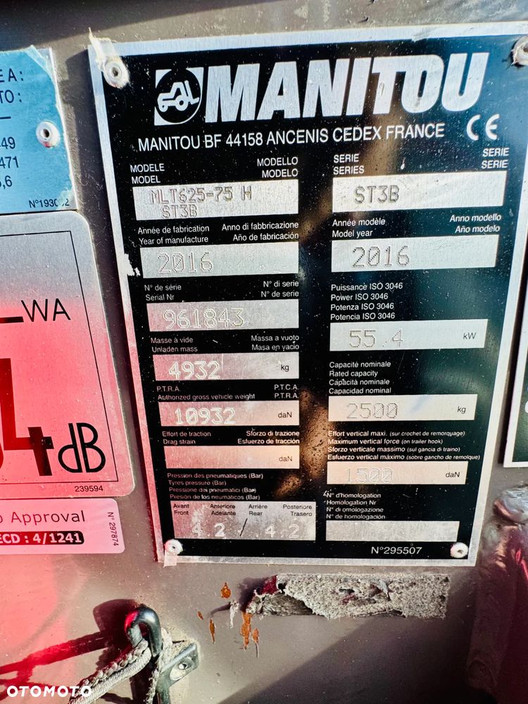 Manitou MLT 625-75 H - 7