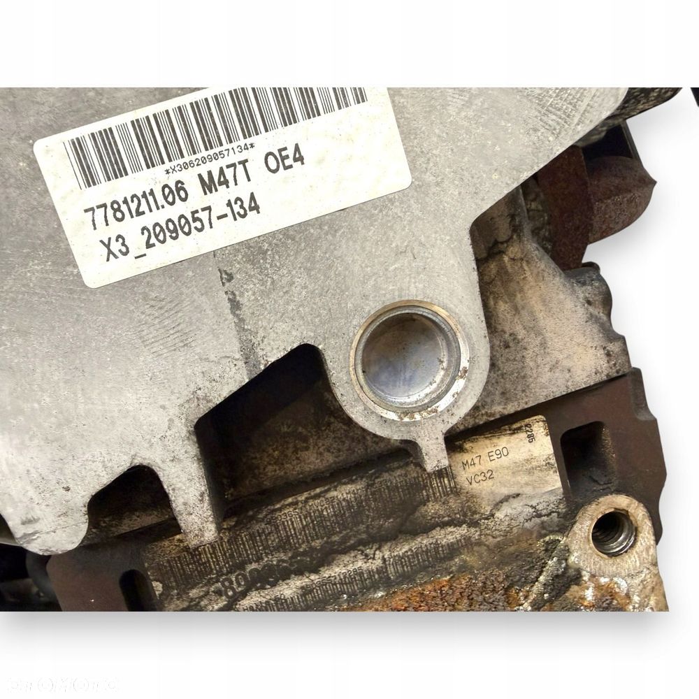 SILNIK M47D20 BMW E90 E91 E92 2.0 D DIESEL 204D4 diesel kompletny 149 012km - 15