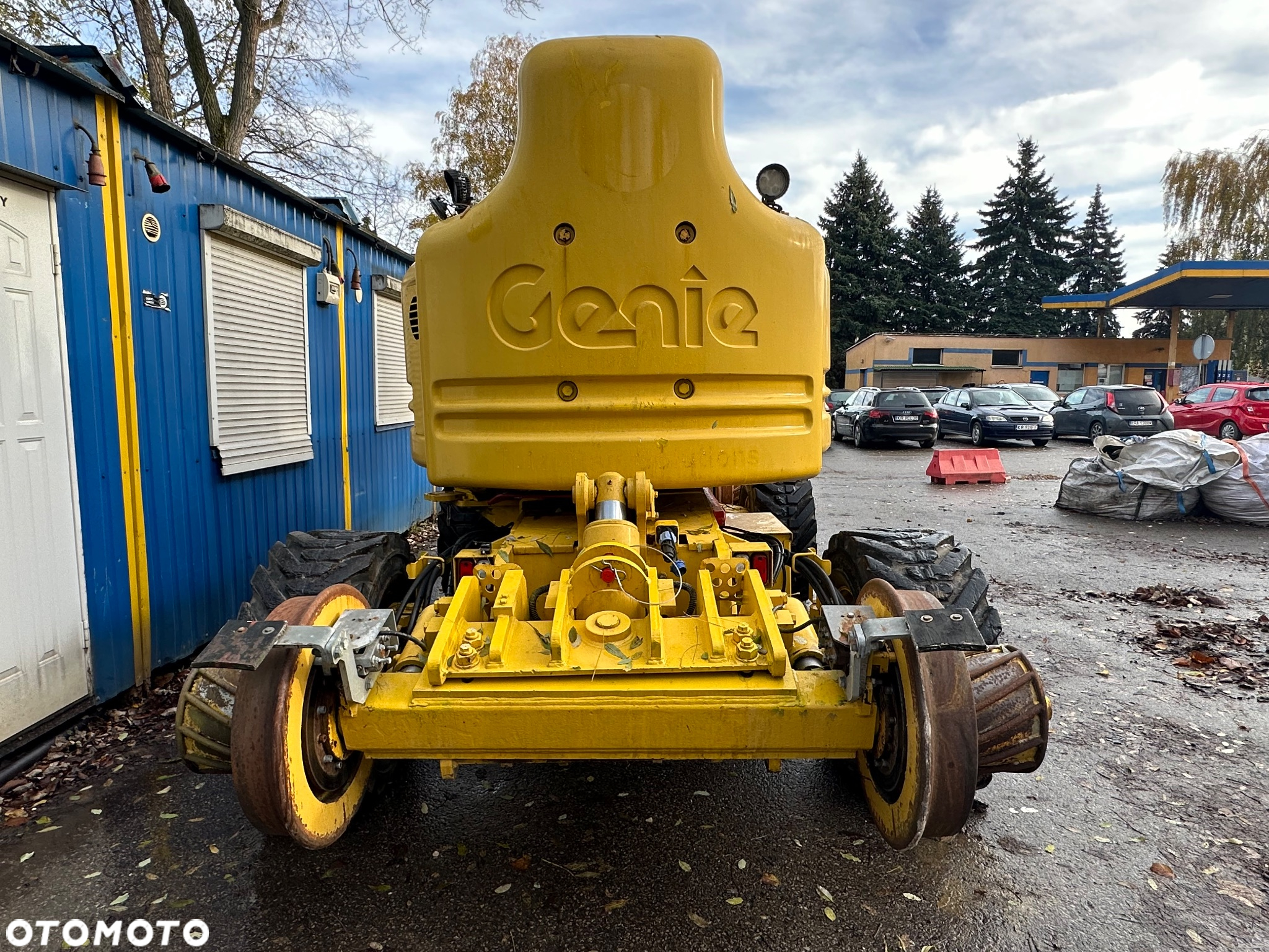 Genie Z60/34 Rexquote Accesrailer dwudrogowa zwyżka na tory podnośnik koszowy - 3