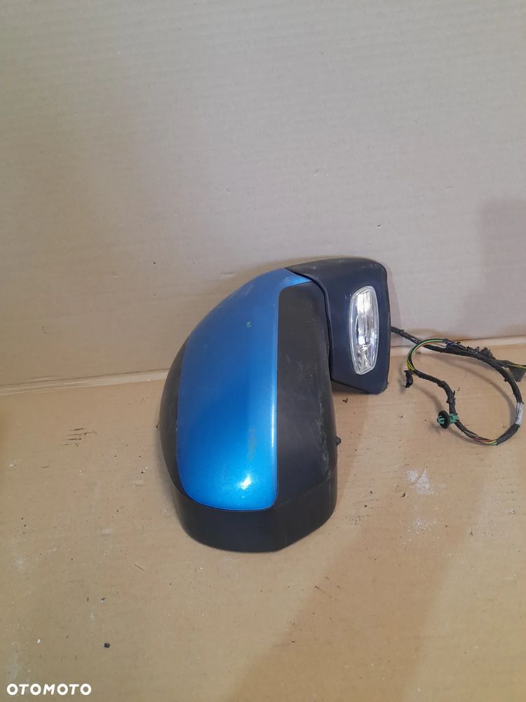 # LUSTERKO PRAWE 8 PIN CITROEN C4 GRAND PICASSO KNYC BŁĘKITNY - 1