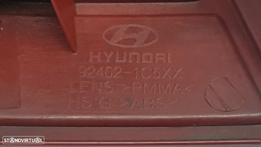 FAROLIM TRASEIRO DIREITO HYUNDAI GETZ (TB) 1.1 BáSICO - 5