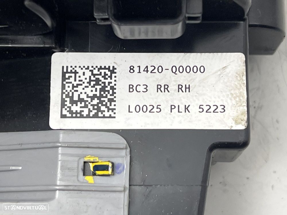 Fecho da porta Dto Trás Semi-Novo HYUNDAI i20 REF. 83460Q0000 83460-Q0000 - 4