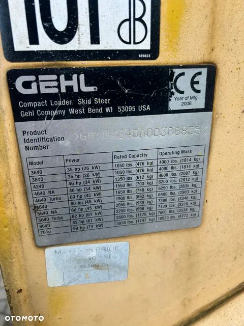Gehl 4640 - 6