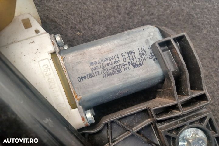 Macara geam spate dreapta electrica 7208018F18S 7208020F18E 72481720 - 5