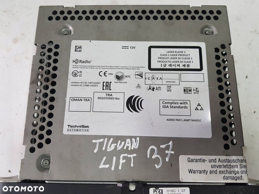 VW TIGUAN I 5N LIFT 11-15r JETTA 5C RADIO NAWIGACJA 5C0035680C - 4