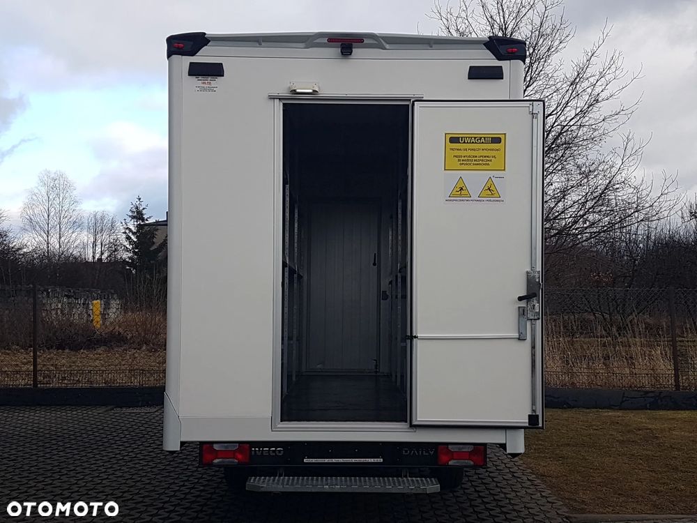 Iveco DAILY KONTENER NISKOPODŁOGOWY 4,43x2,23x2,42 SKLEP FOODTRUCK BAR KLIMA KONIOWÓZ KAMPER - 5