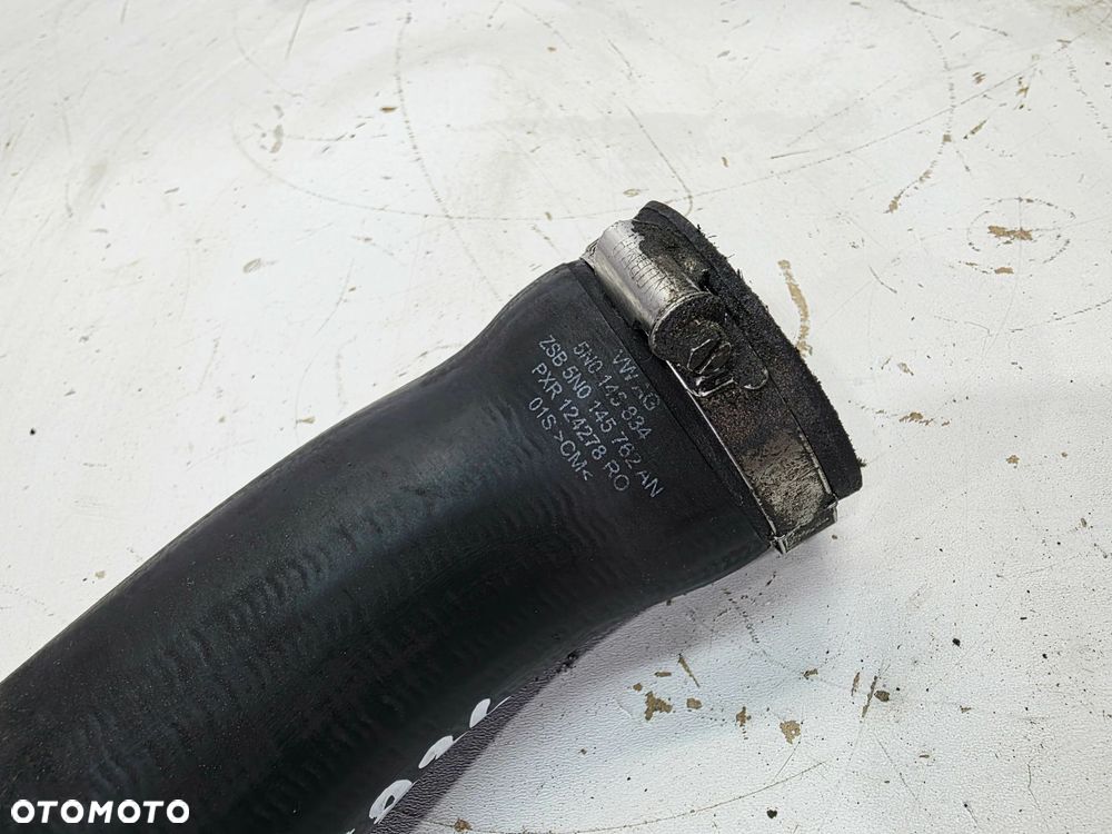 PRZEWÓD WĄŻ INTERCOOLERA AUDI VOLKSWAGEN SEAT SKODA 5N0145834 - 6